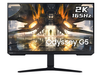 三星（SAMSUNG） S32AG520PC 32英寸 IPS 2K 165Hz 电竞显示器 1ms响应 HDR400 旋转升降