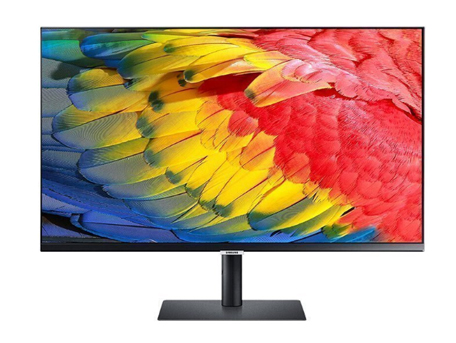 三星(SAMSUNG)S24A600UCC 23.8英寸2k/75hz/IPS/FreeSync/HDR10可壁挂旋转升降底座电脑显示器