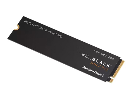 西部数据（WD） 黑盘SN770 ssd固态硬盘M.2NVMe协议pcie4.0固态硬盘M.2接口 500GB