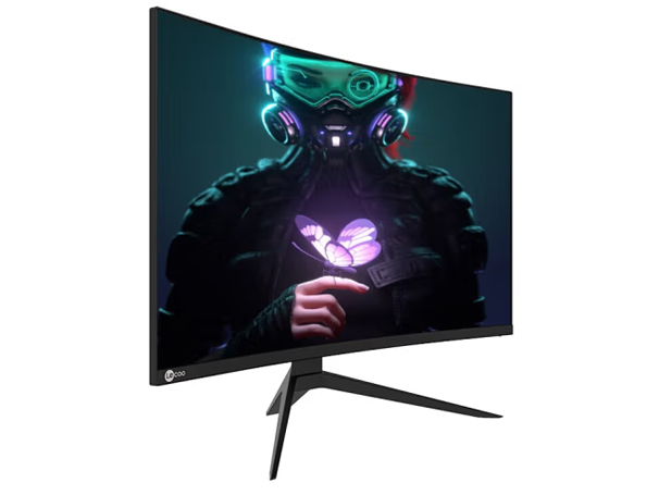 联想显示器 来酷系列N3219FC 31.5英寸1080P全高清1500R曲率165Hz 1ms 微边设计85%NTSC广色域防撕裂同步技术
