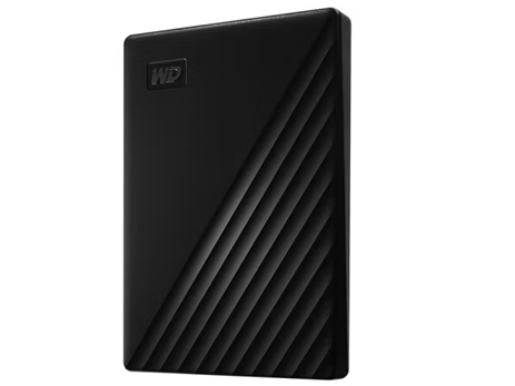 西部数据（WD）移动硬盘My Passport随行版 安全加密 兼容苹果mac系统 2.5英寸硬盘 加密款 黑色 1TB(WDBYVG0