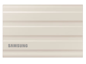 三星（SAMSUNG） T7 系列 移动固态硬盘 Type c/USB 3.2读取高达1050M/S T7 Shield月慕白 1T