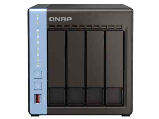  威聯通（QNAP）TS-464C 4盤位8G內存四核心處理器網絡存儲服務器內置雙M.2插槽NAS私有云（453Dmini升級版）