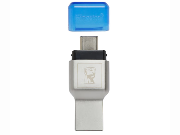 金士顿（Kingston） Type-C手机U盘 TF卡读卡器MicroSD 高速USB3.1双接口