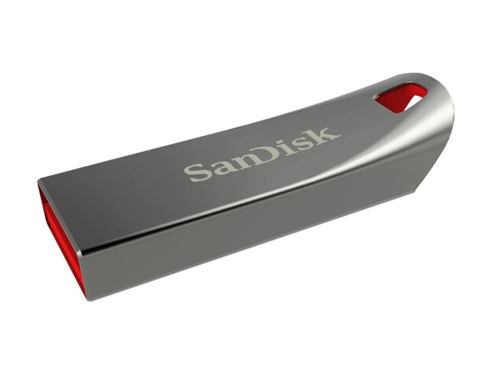 闪迪（SanDisk）32GB USB2.0 U盘 CZ71酷晶 银灰色 全金属外壳 无惧日常碰撞