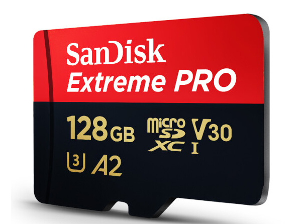 闪迪（SanDisk）128GB TF（MicroSD）存储卡U3 C10 V30 A2 4K 至尊超极速移动版内存卡 读速170MB/s