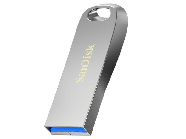 闪迪（SanDisk） USB3.1高速U盘酷奂银色金属外壳办公U盘电脑优盘 CZ74 金属U盘 USB3.1 64G