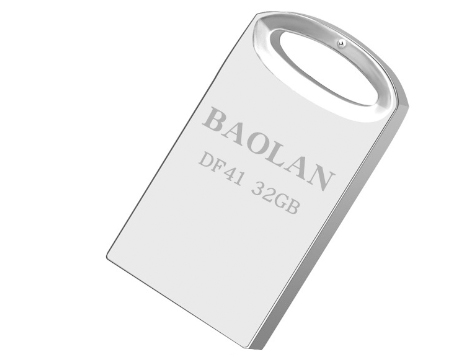 宝澜（BAOLAN） DF41时尚迷你电脑U盘 USB2.0 车载优盘 高速U盘 便携式 金属耐用型 32GB