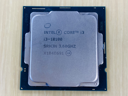 拆機CPU 英特爾酷睿i3-10100CPU 4核8線程、有核顯