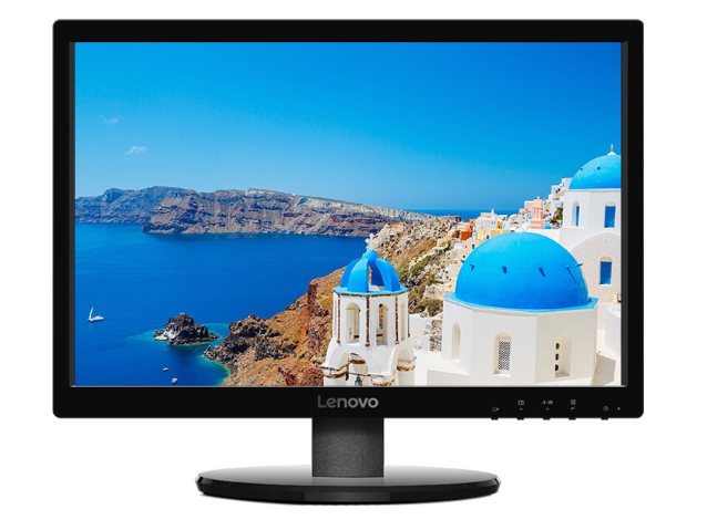 聯想(Lenovo)LI2054 19.5英寸高清分辨率 IPS面板 廣視角廣色域 支持壁掛商務家用辦公濾藍光愛眼不閃屏電腦顯示器(VGA)