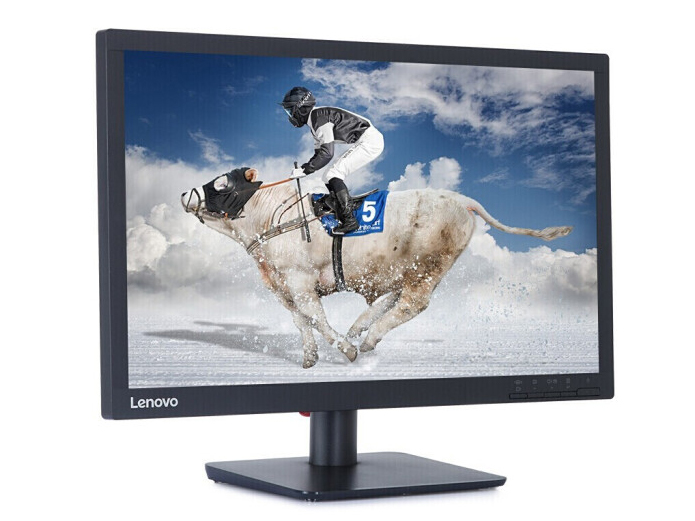 聯想（lenovo） 揚天顯示器LS2224A 21.5英寸高清顯示器支持壁掛顯示器 黑色