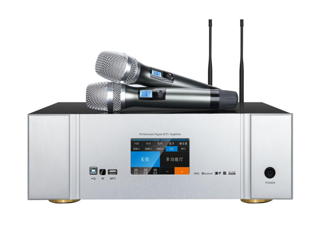 功放机 K歌功放系列 DM9 输出功率（单通道）：450-900W电压：AC220V-50Hz 频响：20Hz-30Hz，±1.5dB输入灵敏度：0.5V