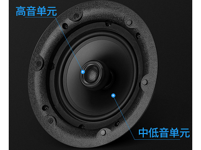 T2-65 5.25寸同轴天花喇叭 