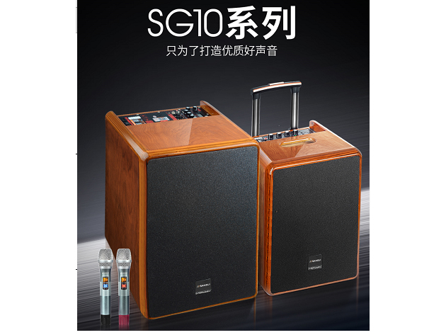 电瓶箱 SG10-15 喇叭：XS34X90-2L螺纹头/ 6A23 中音/15H006-1 低音 频响：20Hz~20KHz