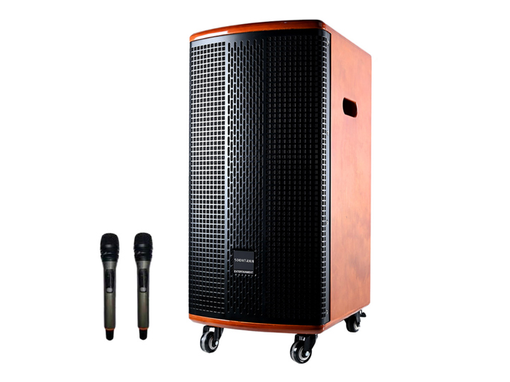 电瓶箱 SG15-12 喇叭：12寸低音，44芯高音 电池：天能电池12V20AH 功能：APP/蓝牙/TF卡/U盘/录音/直播