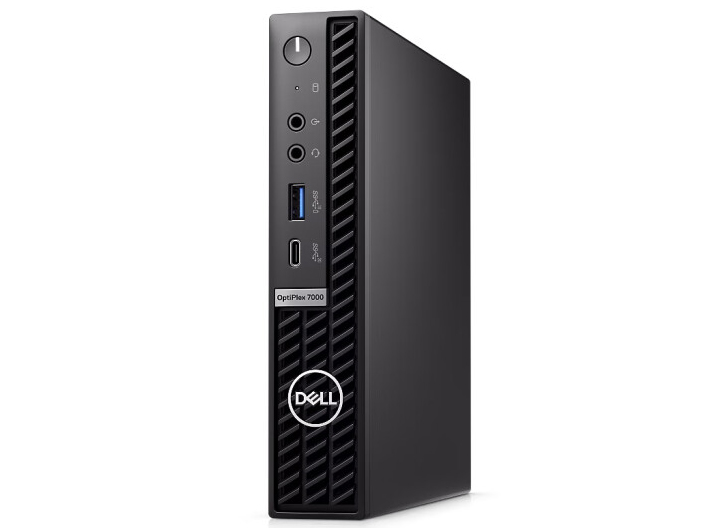 戴尔（DELL） OptiPlex 7000MFF迷你mini主机台式电脑12代酷睿微型办公台式机 单主机/含键盘鼠标 i5-12500T/8G/256G固态/标配版