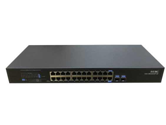 24口千兆交换机网络交换机静音防雷+2SFP光口机架式 MS4026GP-EI(