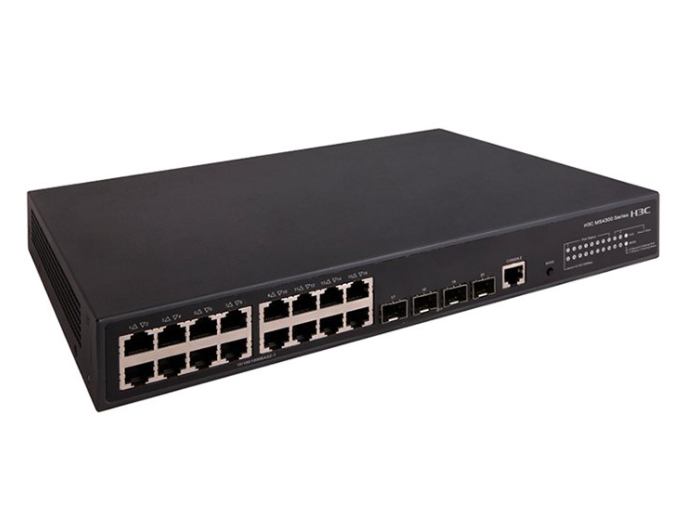 华三H3C MS4320S-20P-PWR 安防监控交换机16口千兆电4千兆光POE+