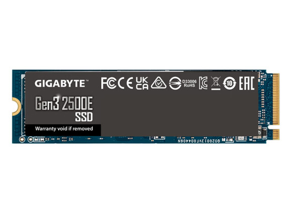 技嘉（GIGABYTE）猛盤325E 1T固態硬盤SSD Gen3 2500E M.2接口(NVMe協議)高速