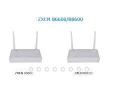 中兴ZXEN B8600 4xGE+1xPOTS+2xUSB 2.0+2.4G&5G Wi-Fi 6（2x2）