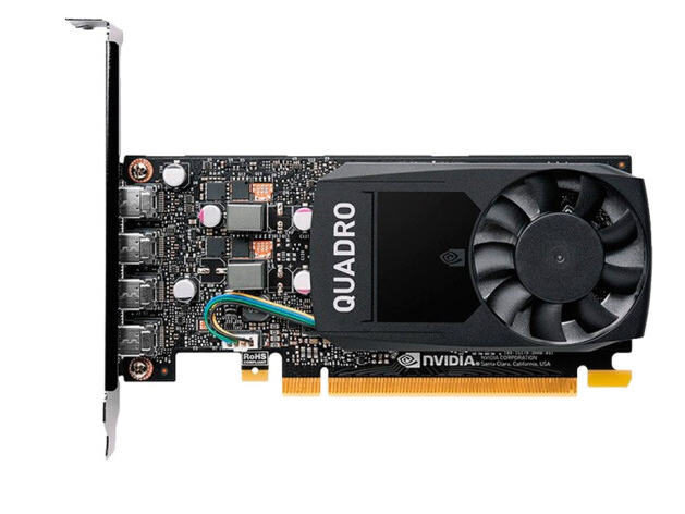 丽台（LEADTEK） NVIDIA Quadro P400 P600 P1000 P2200显卡 P620 2G GDDR5显卡(MiniDP*4)