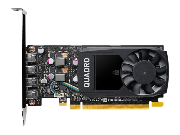 丽台（LEADTEK） NVIDIA Quadro P400 P600 P1000 P2200显卡 P1000 4G显卡(MiniDP*4)