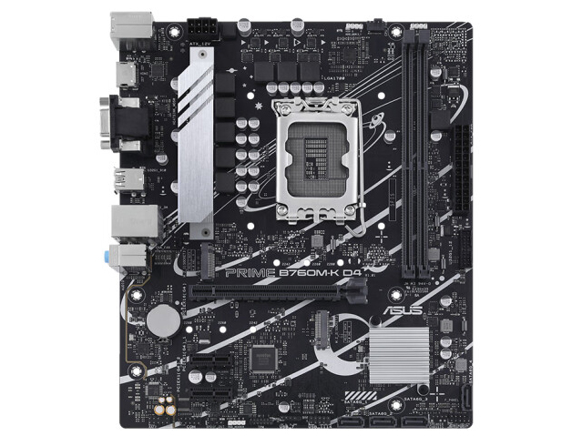 华硕（ASUS）PRIME B760M-K D4 主板 支持 CPU 13600KF/13400F（Intel B760/LGA 1700）