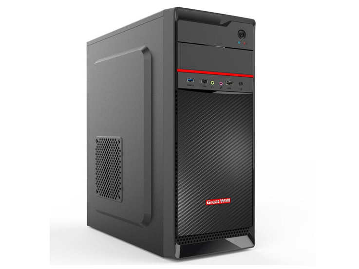 长城 凌云DHC88 吃鸡游戏电竞商务办公台式电脑主机（十代i5-10400F/GTX1650 4G/16G/512G 商务键鼠）