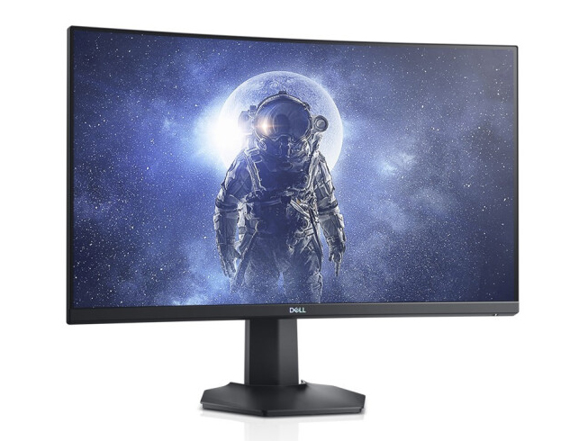 戴尔（DELL）27英寸 曲面 144Hz 1ms FreeSync及G-SYNC技术 暗夜黑武士 工业 低蓝光 电竞显示器 S2721HGF