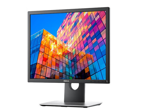 戴尔（DELL） 5:4正屏 商用办公电脑液晶显示器 护眼不闪屏 台式机电脑显示屏 P1917S 19英寸 VGA+DP接口