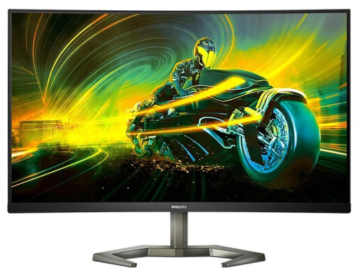 飞利浦32英寸2K曲面显示器电竞游戏台式电脑屏幕32M1C5500V 32M1C5200W