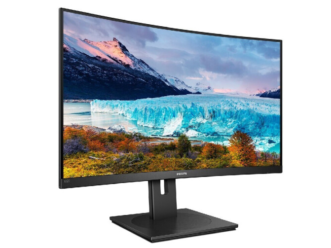 飞利浦（PHILIPS） 31.5英寸显示器 165Hz 1500R 曲面全高清液晶显示屏 升降旋转 322S1CAE