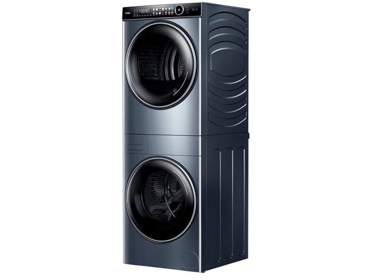 海尔（Haier）叠黛和美洗烘套装H9 B10B10直驱变频热泵烘干滚筒家用组合一体机 洗烘护10公斤一屏智控一体净滤