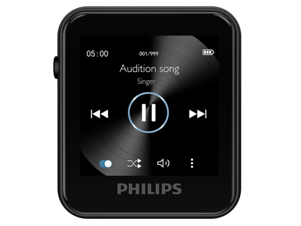 飞利浦（PHILIPS）SA6116 16G HIFI无损音乐MP3播放器 触摸屏 蓝牙 FM收音 运动跑步