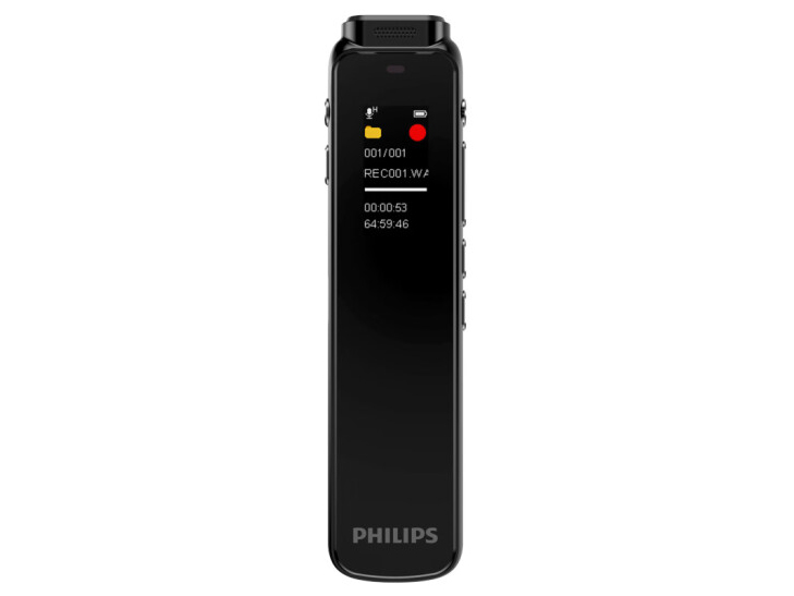 飞利浦PHILIPS 专业录音笔VTR5010Pro 32G 免费APP语音转文字 高清降噪 自带外放 学习采访会议高灵敏录音器