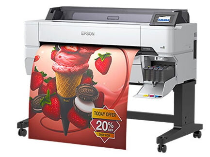 爱普生（EPSON）SC-T5485D A0+ 36英寸CAD工程图纸打印机 大幅面写真喷绘机 蓝图红章彩图绘图仪