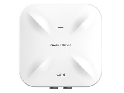 锐捷（Ruijie）RG-RAP6260(G) 企业级1800M双频WiFi6大功率室外全向AP 1光口1电口 室外大功率无线AP