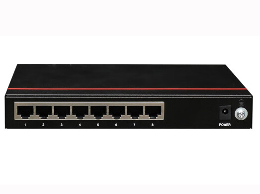 华为数通智选即插即用交换机千百兆以太网无管理PoE+供电监控 S1730S-L8P-A1