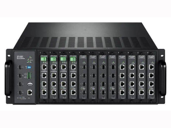万兆上联框式工业以太网交换机   TL-IS800-4T