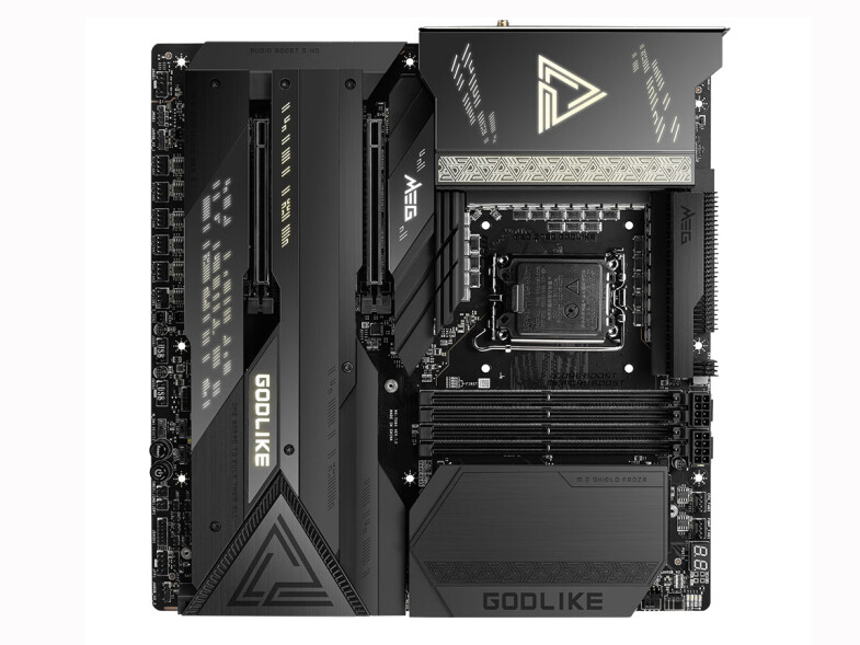 微星(MSI) MEG Z790 GODLIKE 超神电脑主板 支持 CPU 13900K/13900KF/13700K (Intel Z790/LGA 1700)