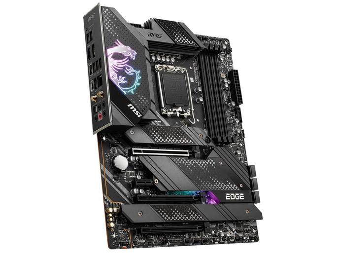 微星 PRO系列Z690-P/-A/EDGE 主板黑色刀锋钛台式主机电脑电竞游戏主板 MSI Z690 EDGE WIFI DDR4 黑