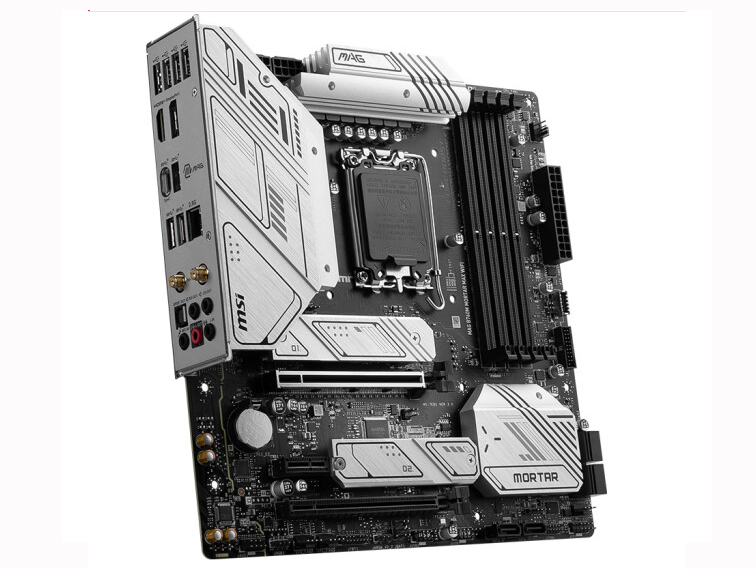 微星(MSI)MAG B760M MORTAR MAX WIFI 迫击炮DDR5主板 支持CPU13400F/13600KF/13700K(Intel B760/LGA 1700)