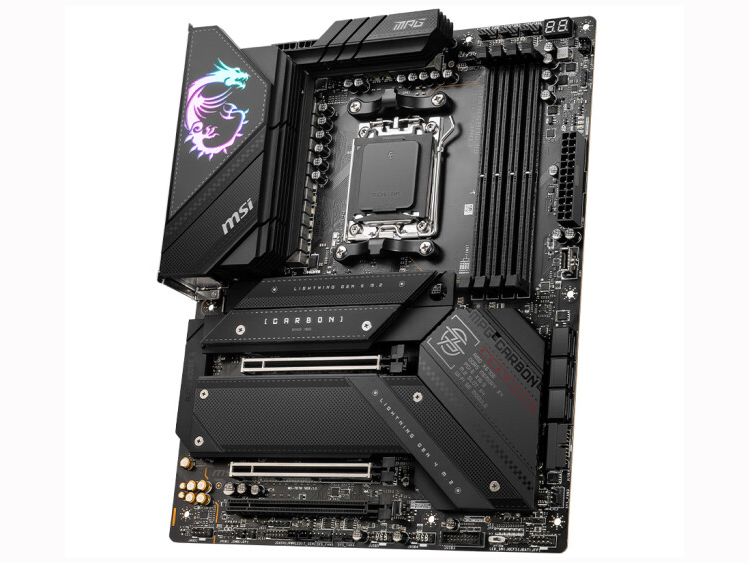 微星（MSI）MPG X670E CARBON WIFI 暗黑电脑主板 支持CPU7950X3D/7900X3D/7800X3D (AMD X670E/AM5接口）