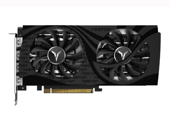 盈通（yeston）AMD RX6800XT 6650XT D6 台式机电脑电竞吃鸡游戏 独立显卡 RX6600-8G 大地之神