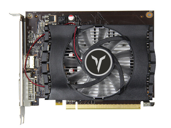 盈通（yeston）GT1030 2G D5极速版 1228~1468MHz/6000MHz 2GB/64BIT/GDDR5 显卡