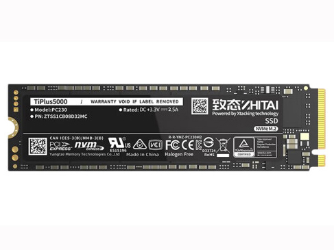 致态tiplus7100致态TiPlus5000/7100长江存储1TB512G2T固态M.2硬 TiPlus5000-1TB Pcie 3.0