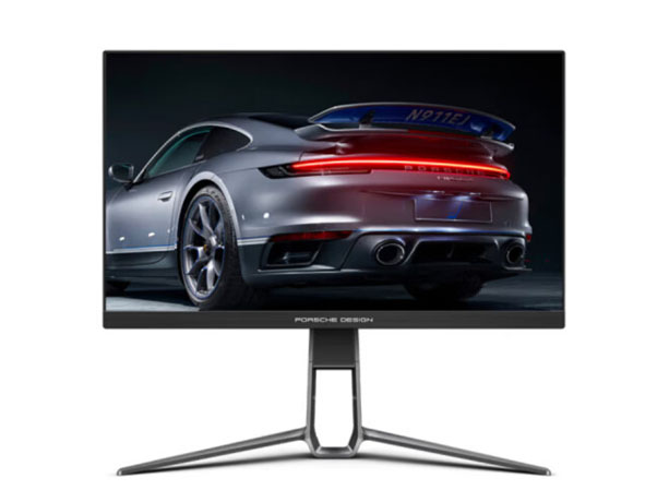 PD27S 27直面IPS 2K170HZ 1MS HDMI*2+DP*2内置音响微边框 DP线+HDMI线 氛围灯HDR400 升降旋转壁挂保时捷定制款 2690