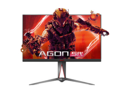 AG325QX 31.5直面AH-IPS 2K 170HZ 1MS HDMI*2+DP*2 微边框 DP线 升降旋转壁挂氛围灯 Adaptive-Sync同步技术 2540