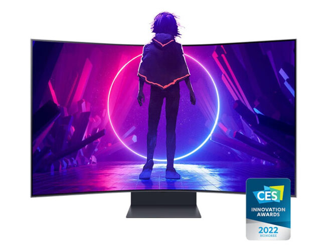 55黑VA4K1000R 165hz量子点 MiniLED, HDR2000 1MS USB  HDMI2.1HAS OSD分屏无线投屏内置音箱旋转升降 HDMI线  S55BG970NC