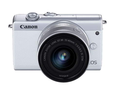 佳能（Canon）EOS M200 微单数码相机 白色15-45标准变焦镜头套装